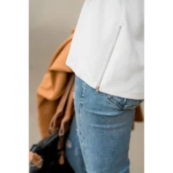 Essential Side Zip Crewneck -Women's Clothing Store BB 5136 09ac82b8 dc69 454b 84ba cbc26099069b