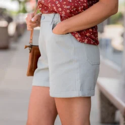 Hillary Denim Shorts 28 Hillary Denim Shorts -Women's Clothing Store BB 5143 337381