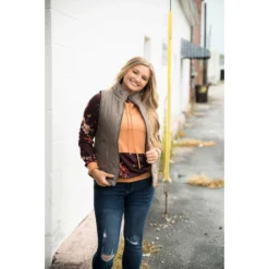 Quilted Puffer Vest 14 Quilted Puffer Vest -Women's Clothing Store BB 5158 1