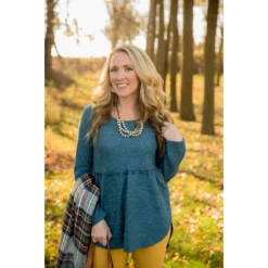 Cinched Sweater Tee -Women's Clothing Store BB 5179 1 7672fdc1 3127 46f2 b3ce a00e697c6a6c