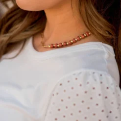 Dotted Cutout Sleeve Tee 17 Dotted Cutout Sleeve Tee -Women's Clothing Store BB 5182 1e8b3e02 10a8 447c b021 37fe344e9369 421489