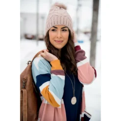 Shades Of Blush Color Blocked Cardigan -Women's Clothing Store BB 5228 2e40597f 4995 453f 9e1d 5cd267f2e7ad