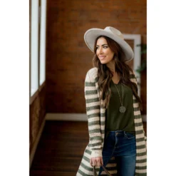Every Day Loose Knit Striped Cardigan -Women's Clothing Store BB 5249 1c6fc91d 6520 41a2 827b 36c686bf4636