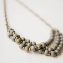 Bel Koz Triple Twist Clay Necklace -Women's Clothing Store BB 5282 e1084639 57e6 4abe 8661 13349c0895ed 203212