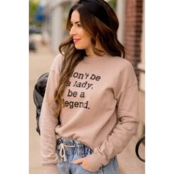 Be A Legend Graphic Sweatshirt 7 Be A Legend Graphic Sweatshirt -Women's Clothing Store BB 5291 fe7bf553 a9bf 4470 926a a7e38808684d