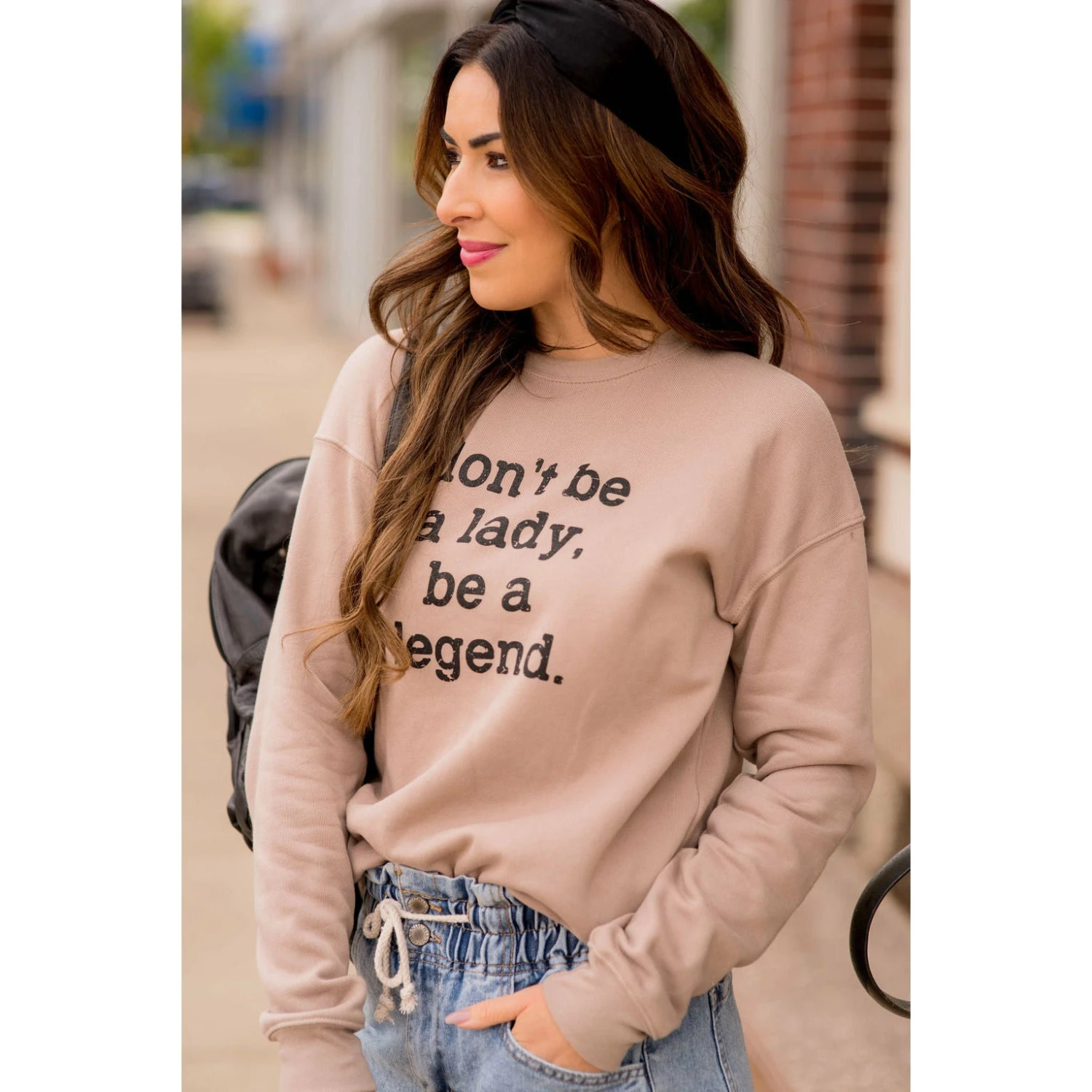 Be A Legend Graphic Sweatshirt 4 Be A Legend Graphic Sweatshirt - Image 4