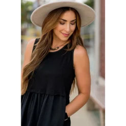 Faux Layered Pocket Tank Dress -Women's Clothing Store BB 5358 7af3f652 9d37 4045 9b52 2f5161bb10ad