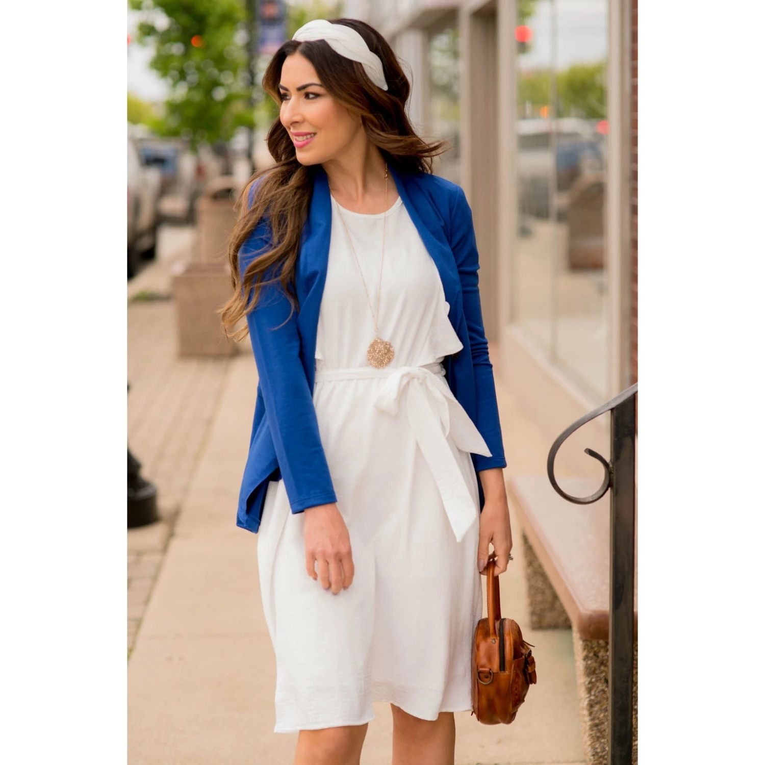 Flutter Sleeve Tie Waist Dress 7 Flutter Sleeve Tie Waist Dress - Image 7