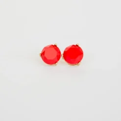 Circular Gemstones Stud Earrings 8 Circular Gemstones Stud Earrings -Women's Clothing Store BB 5365 300175