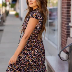 Blossoming Buds Flutter Sleeve Dress -Women's Clothing Store BB 5367 d36167ee ba25 4a4d b6ed 956b5ba06572 103936