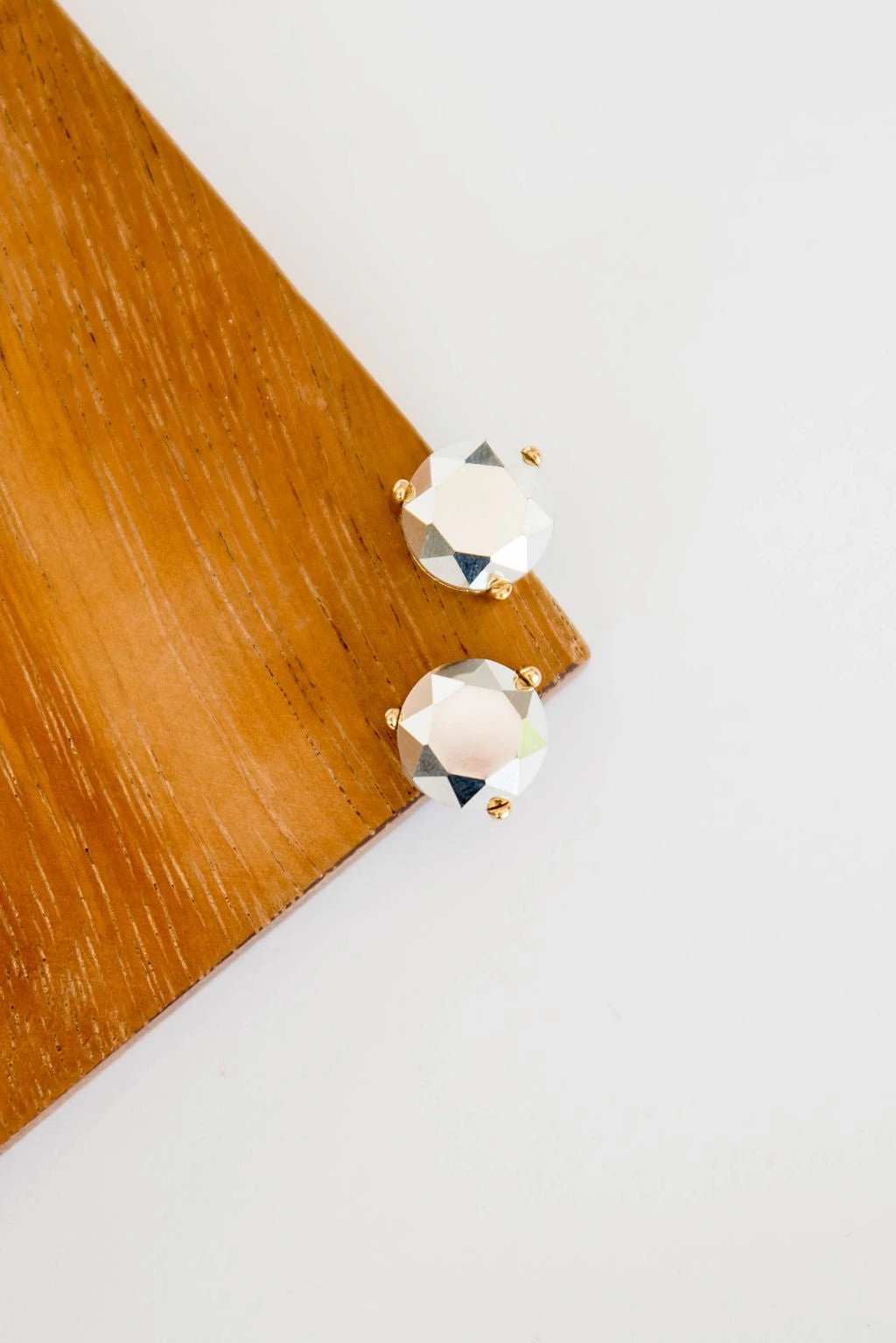 Circular Gemstones Stud Earrings 3 Circular Gemstones Stud Earrings - Image 3