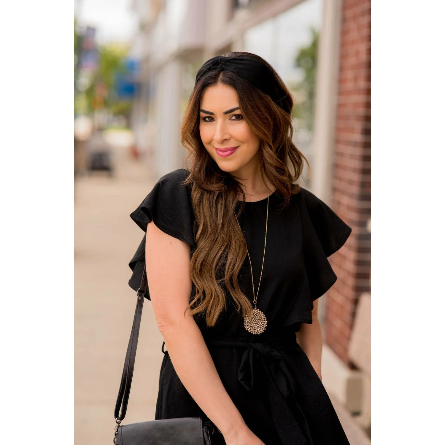 Flutter Sleeve Tie Waist Dress 9 Flutter Sleeve Tie Waist Dress - Image 9