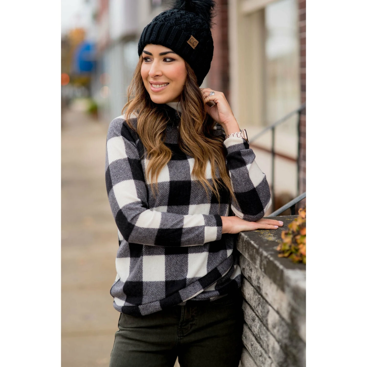 All Wrapped Up Buffalo Plaid Pullover 2 All Wrapped Up Buffalo Plaid Pullover - Image 2