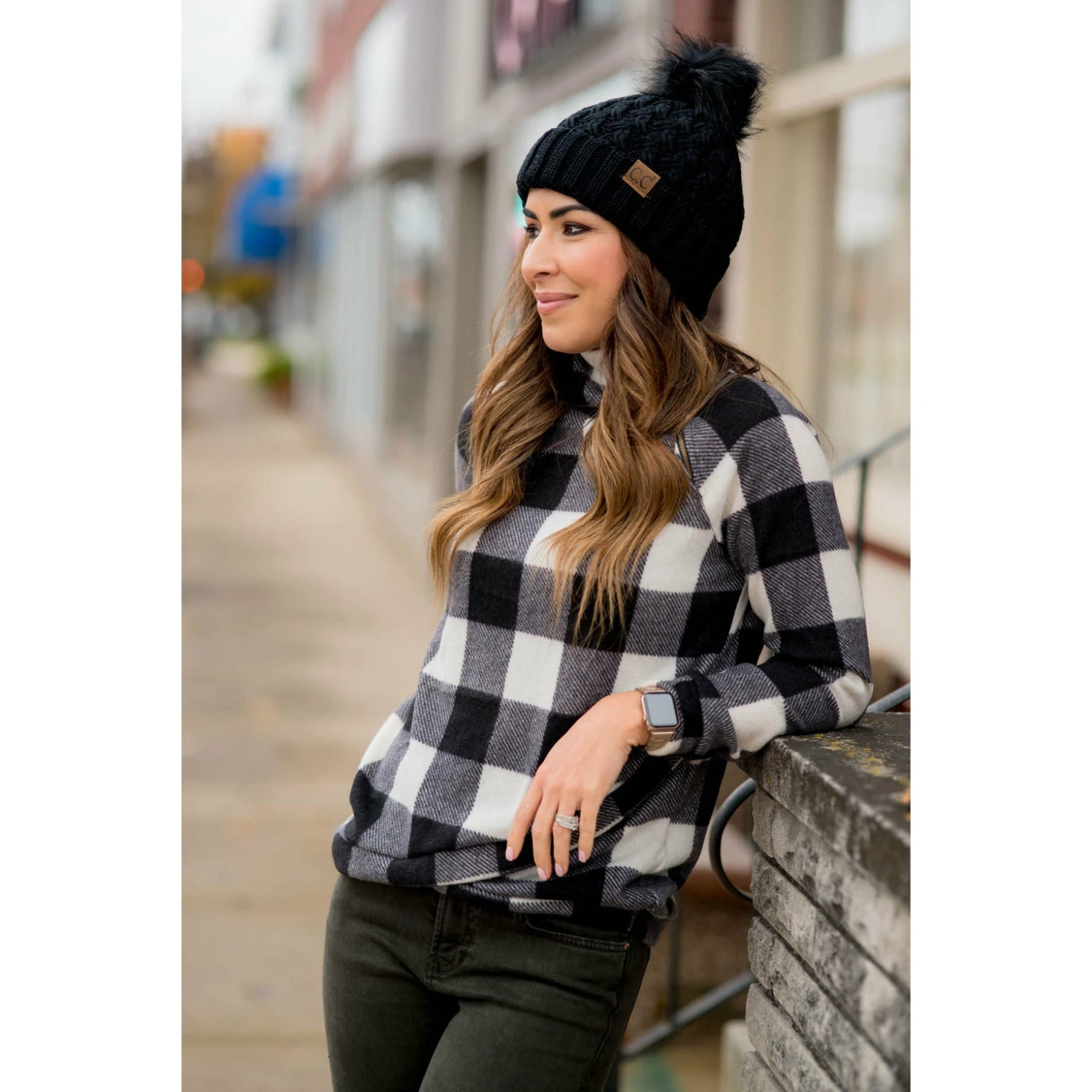 All Wrapped Up Buffalo Plaid Pullover 3 All Wrapped Up Buffalo Plaid Pullover - Image 3