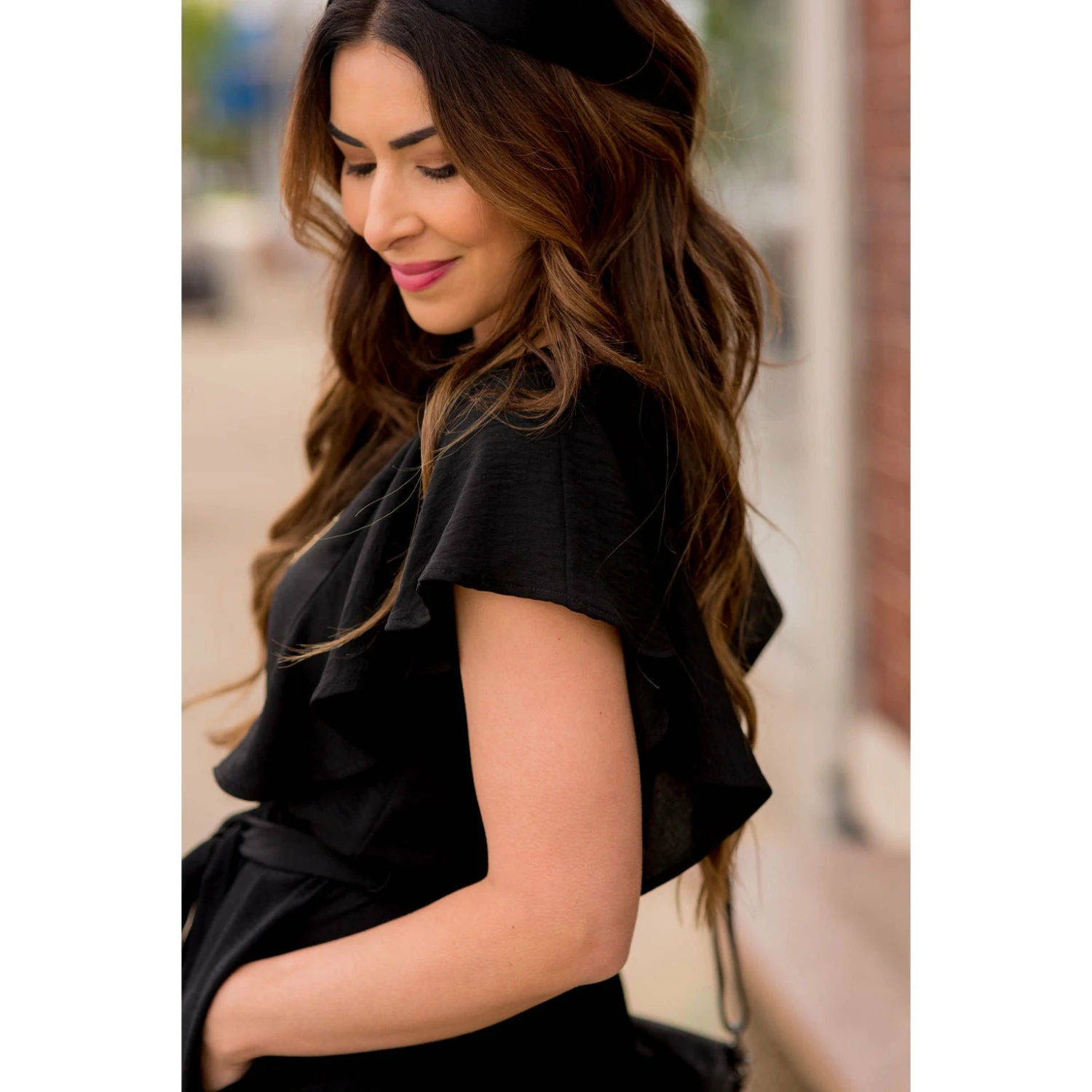 Flutter Sleeve Tie Waist Dress 13 Flutter Sleeve Tie Waist Dress - Image 13