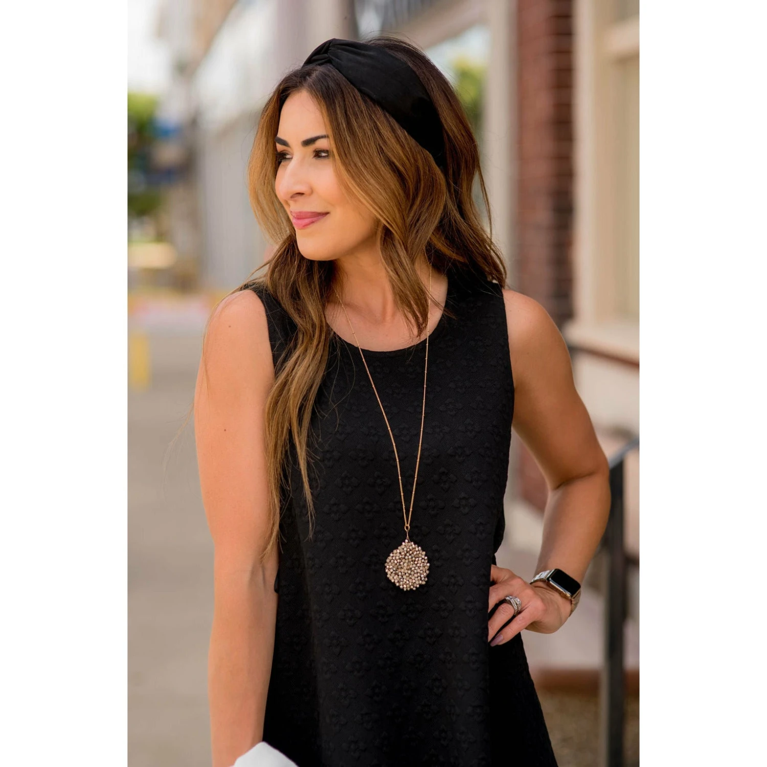 Sleeveless Textured Swing Dress 17 Sleeveless Textured Swing Dress - Image 17