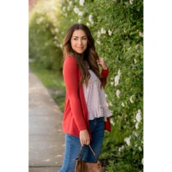 Lightweight Basic Cardigan -Women's Clothing Store BB 5450 cb4e5e60 c2ab 4abd 9a90 fdbe7dd67e4e