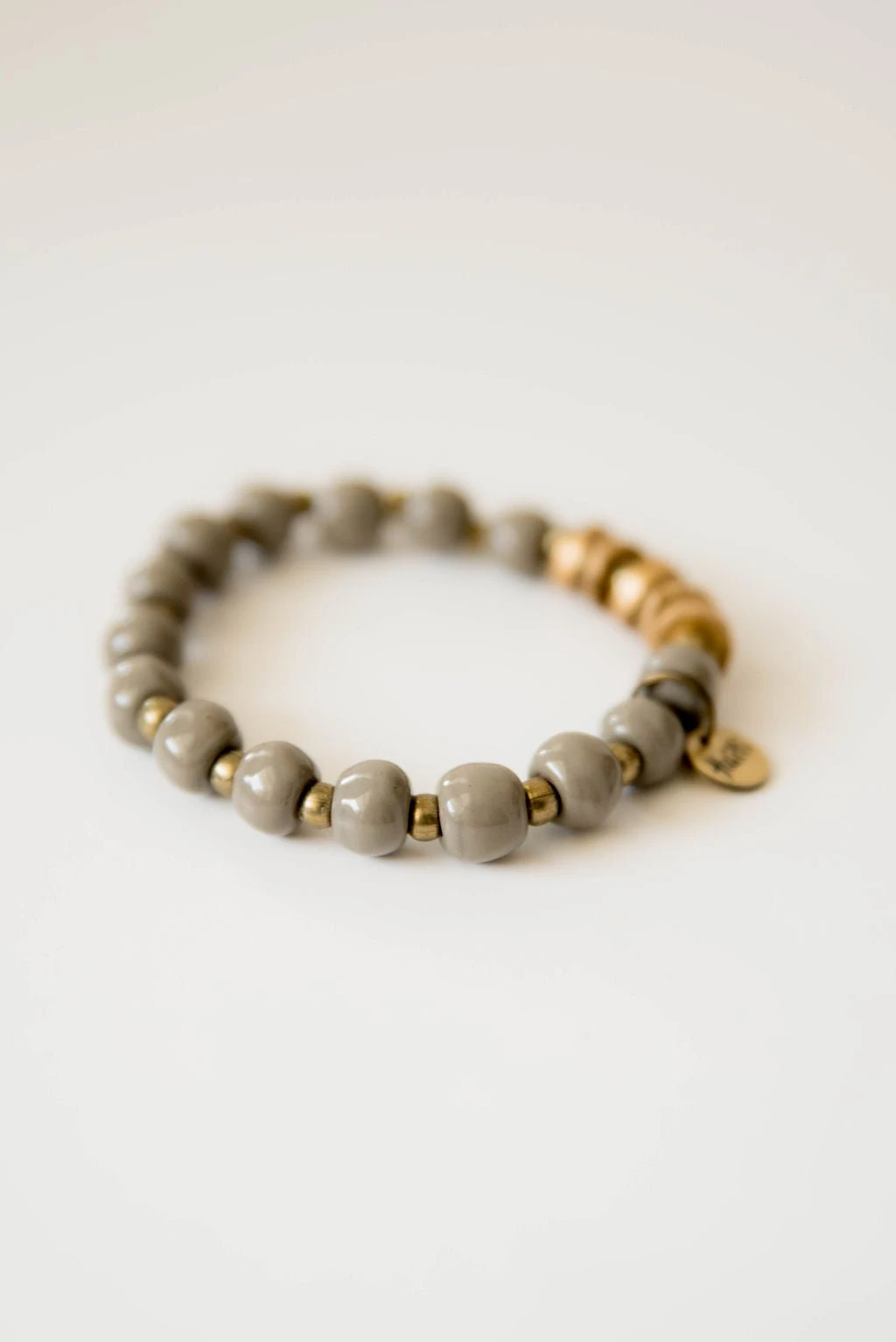 Bel Koz Flat Bead Bracelet 10 Bel Koz Flat Bead Bracelet - Image 10