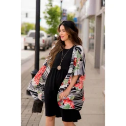 Faux Layered Pocket Tank Dress -Women's Clothing Store BB 5453 6e1e01de 6e9b 4151 8976 b327ed0b217c