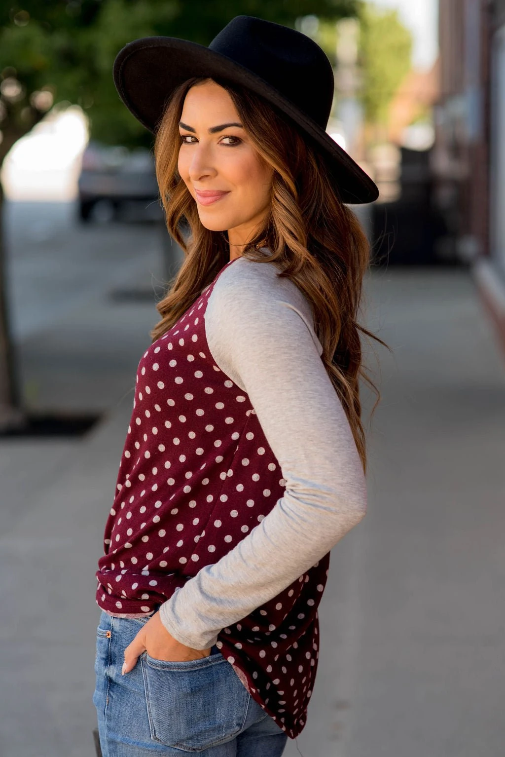 Polka Dot Baseball Tee 12 Polka Dot Baseball Tee - Image 12