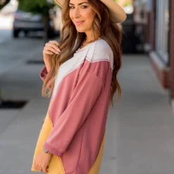 Raw Edge Stitch Tee -Women's Clothing Store BB 5480 f1ad993e b8a9 4627 863c eadd65ae79de 358252