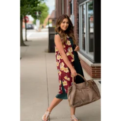 Watercolor Floral Kimono Vest -Women's Clothing Store BB 5488 ab07cff1 d0a8 4375 853e 9390df564492