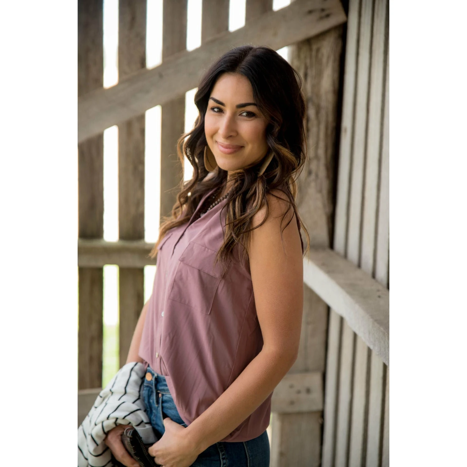 Double Pocket Button Tank 5 Double Pocket Button Tank - Image 5