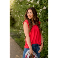 Flutter Tank -Women's Clothing Store BB 5557