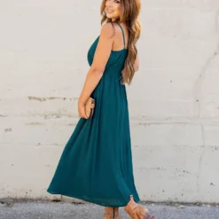 Wavy Textured Wrap Top Midi Dress -Women's Clothing Store BB 5561 74ab2eac 1cb1 4fe8 925e a1b6f16ce0a3 965955