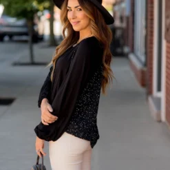 Speckled Back Dolman Tee -Women's Clothing Store BB 5570 1d475b12 6fa5 4fb1 9fdc c9957ab40196 237879