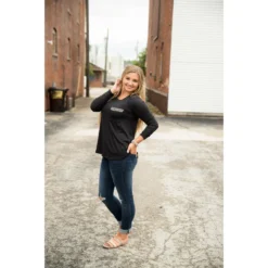 Aztec Pocket Basic Tee -Women's Clothing Store BB 5596