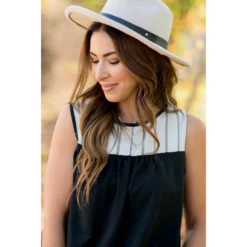 Striped Neckline Tank -Women's Clothing Store BB 5618 fb4470be 62e2 4fb1 8ac3 5caaf35bd057