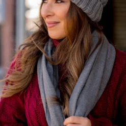 Basic Frayed Edge Scarf -Women's Clothing Store BB 5619 43199917 b16c 4915 bbba 5545c6a3a480 547031