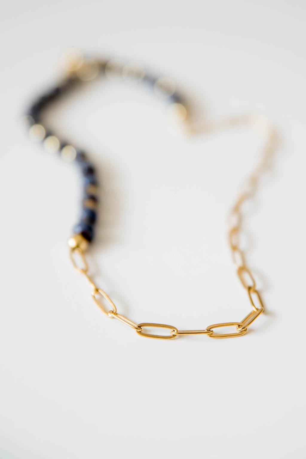 Bel Koz Simple Clay Bead Toggle Necklace 11 Bel Koz Simple Clay Bead Toggle Necklace - Image 11