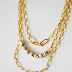 Bel Koz Simple Clay Bead Layered Necklace 13 Bel Koz Simple Clay Bead Layered Necklace -Women's Clothing Store BB 5685 84253be3 e5a1 4e98 86a9 0092f1074c08 797650