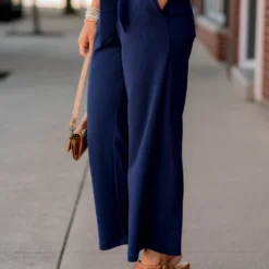 Dressy Tie Waist Flare Pants -Women's Clothing Store BB 5726 aa34e300 b46b 44d3 a044 5b95cb4c57ac 156899