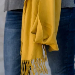 Basic Twisted Fringe Scarf -Women's Clothing Store BB 5755 731258