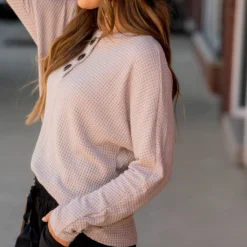 Textured Triple Button Top Long Sleeve Tee 16 Textured Triple Button Top Long Sleeve Tee -Women's Clothing Store BB 5784 aa51833c 9406 489b 8586 8ab70b86f869