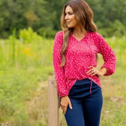 Spotted Tie Top Blouse 9 Spotted Tie Top Blouse -Women's Clothing Store BB 5839 a89aabbf 5413 457e ad04 2cc41750cf2a 220118