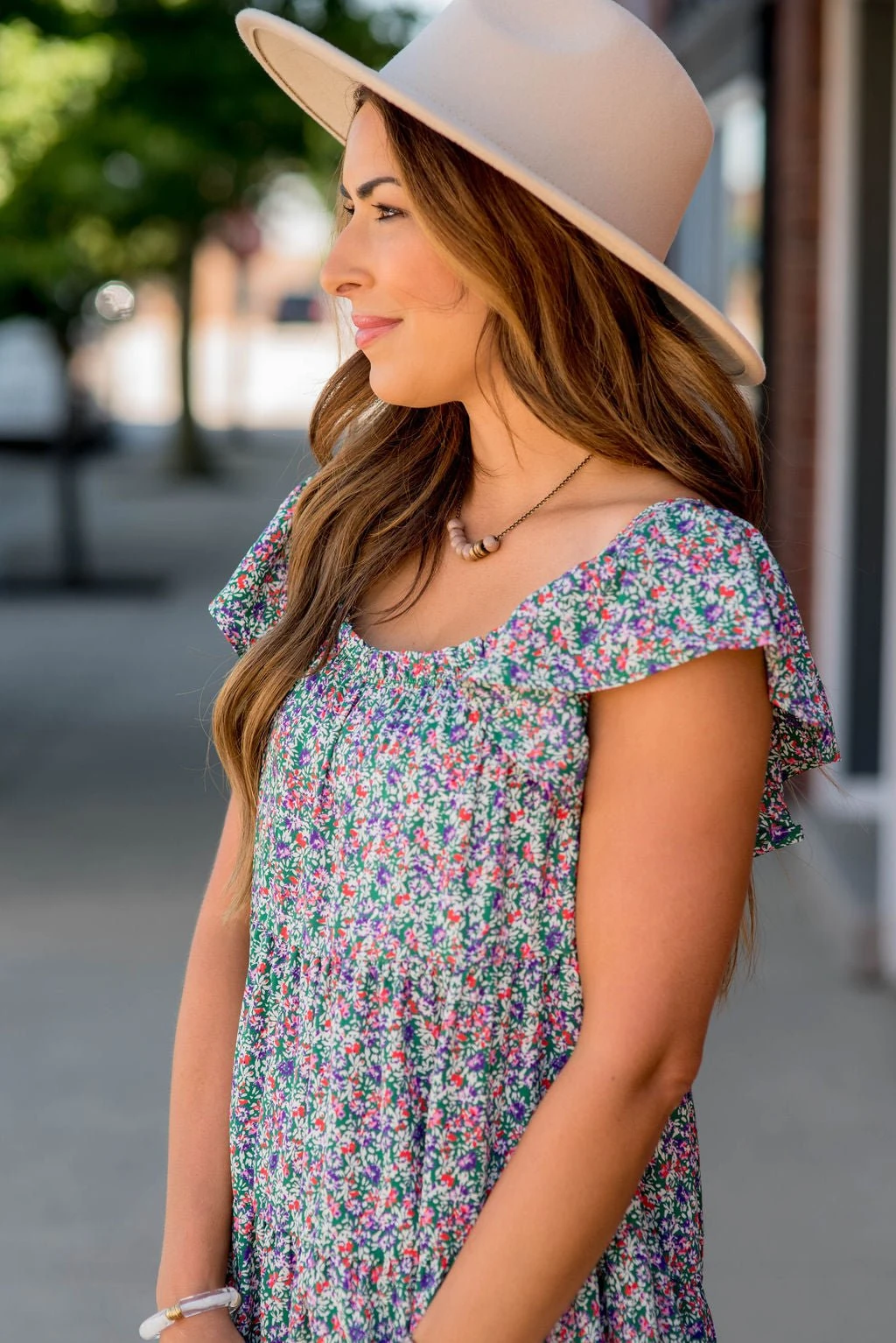 Mini Blooms Ruffle Tiered Dress 7 Mini Blooms Ruffle Tiered Dress - Image 7