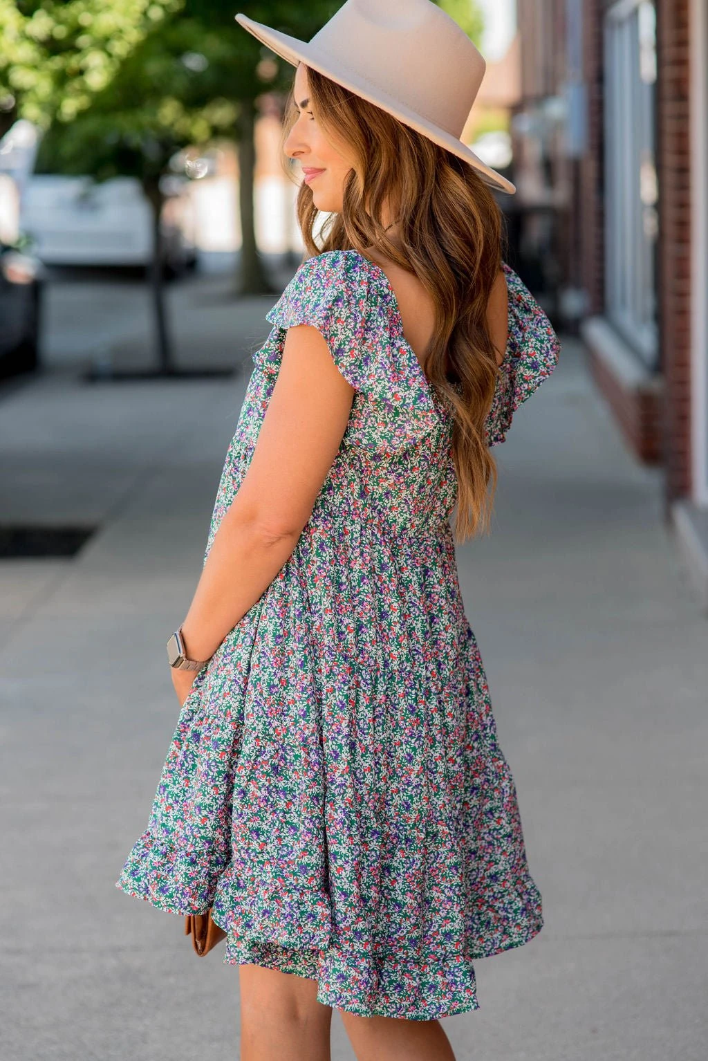 Mini Blooms Ruffle Tiered Dress 8 Mini Blooms Ruffle Tiered Dress - Image 8