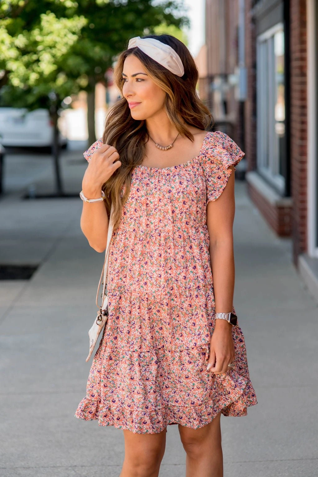 Mini Blooms Ruffle Tiered Dress 5 Mini Blooms Ruffle Tiered Dress - Image 5