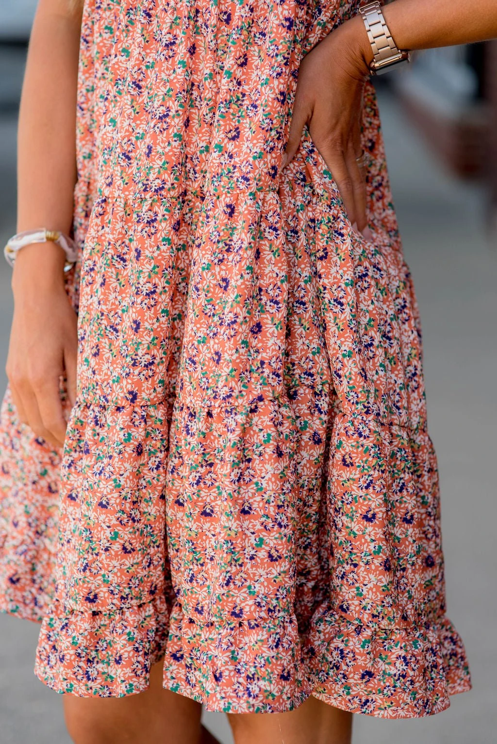 Mini Blooms Ruffle Tiered Dress 12 Mini Blooms Ruffle Tiered Dress - Image 12