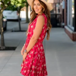 Mini Bouquets Tiered Tank Dress 23 Mini Bouquets Tiered Tank Dress -Women's Clothing Store BB 5907 487910