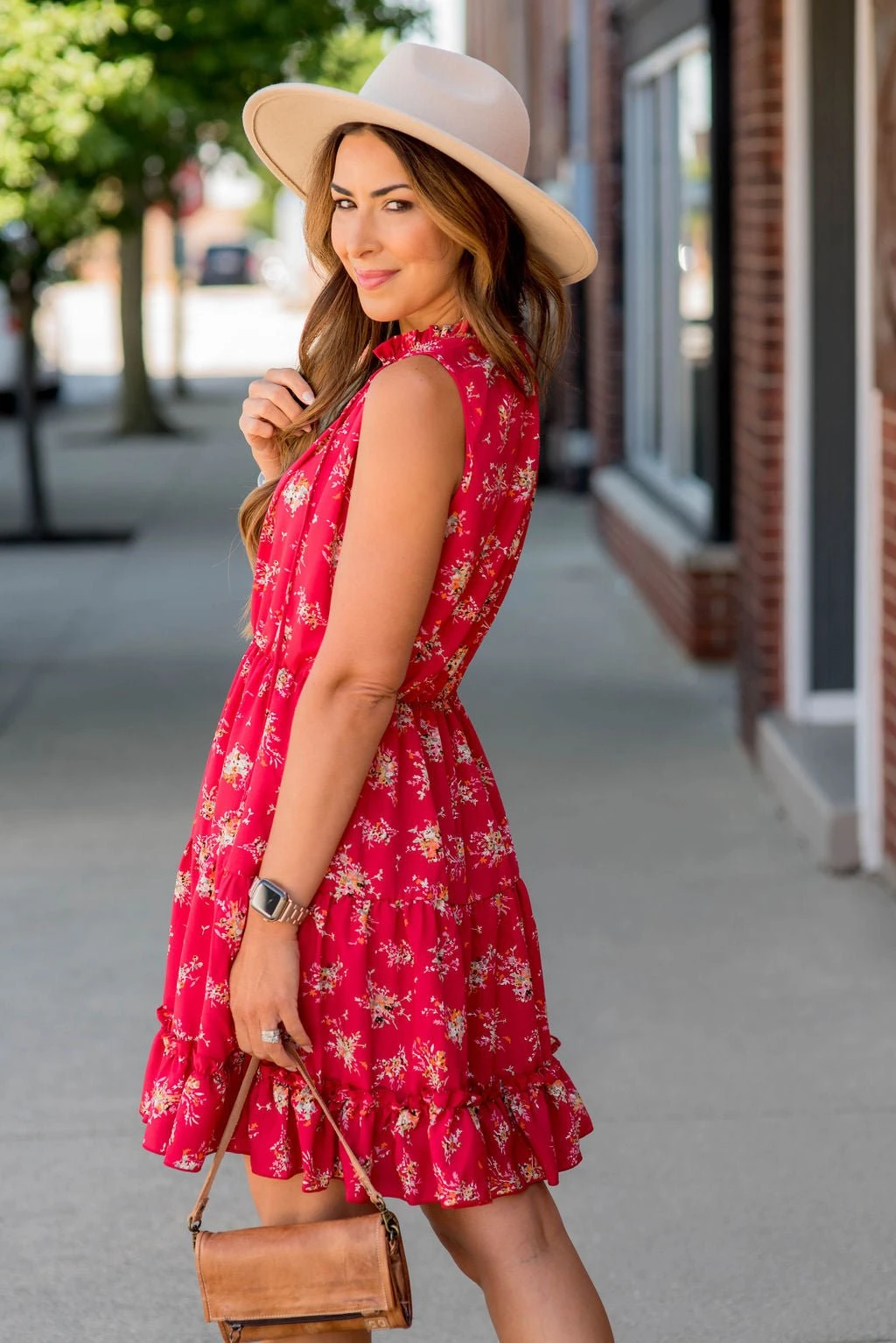 Mini Bouquets Tiered Tank Dress 9 Mini Bouquets Tiered Tank Dress - Image 9