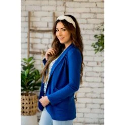 Everyday Cotton Blazer -Women's Clothing Store BB 5934 74403594 ce43 4fb8 9917 0188f8cf7877