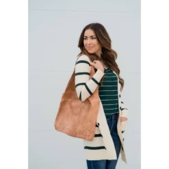 Striped Butter Soft Tunic Cardigan -Cream -Women's Clothing Store BB 5943 7e1ca220 0120 45be ad82 a96eab0731c2