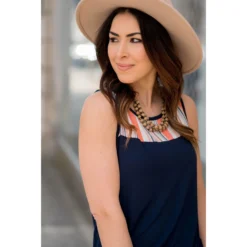 Striped Top Tank -Women's Clothing Store BB 5951 78ebe528 d635 4753 9c94 6f5cc4afe153