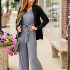 Tie Waist V Jumpsuit 19 Tie Waist V Jumpsuit -Women's Clothing Store BB 5973 ac7efee7 e0c9 43a8 8a1b 49527116ee78 909353