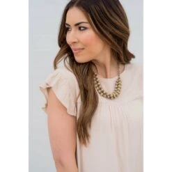 Bib Flutter Sleeve Blouse 13 Bib Flutter Sleeve Blouse -Women's Clothing Store BB 5992 d4947576 d340 4f80 a023 09e218ab8b9f